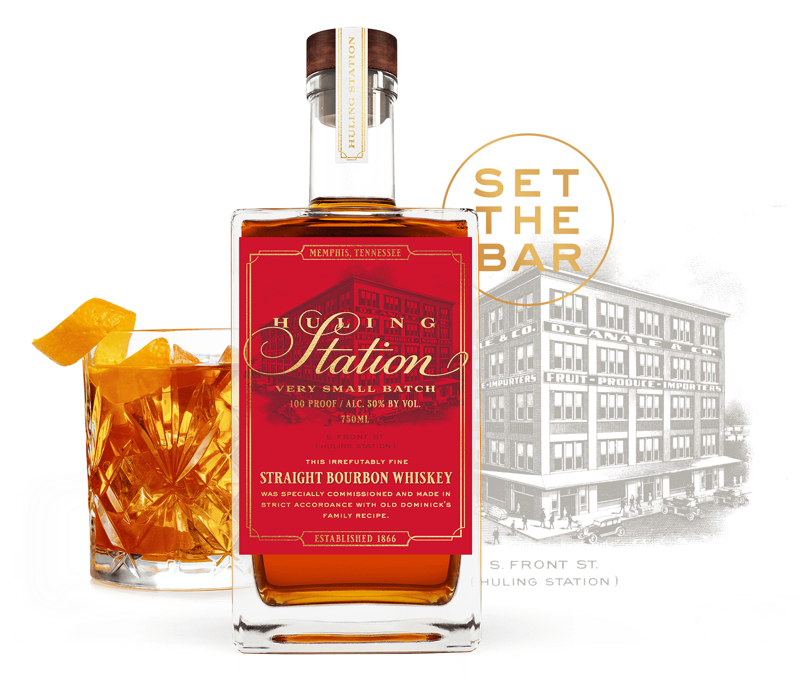 Huling Station Straight Bourbon